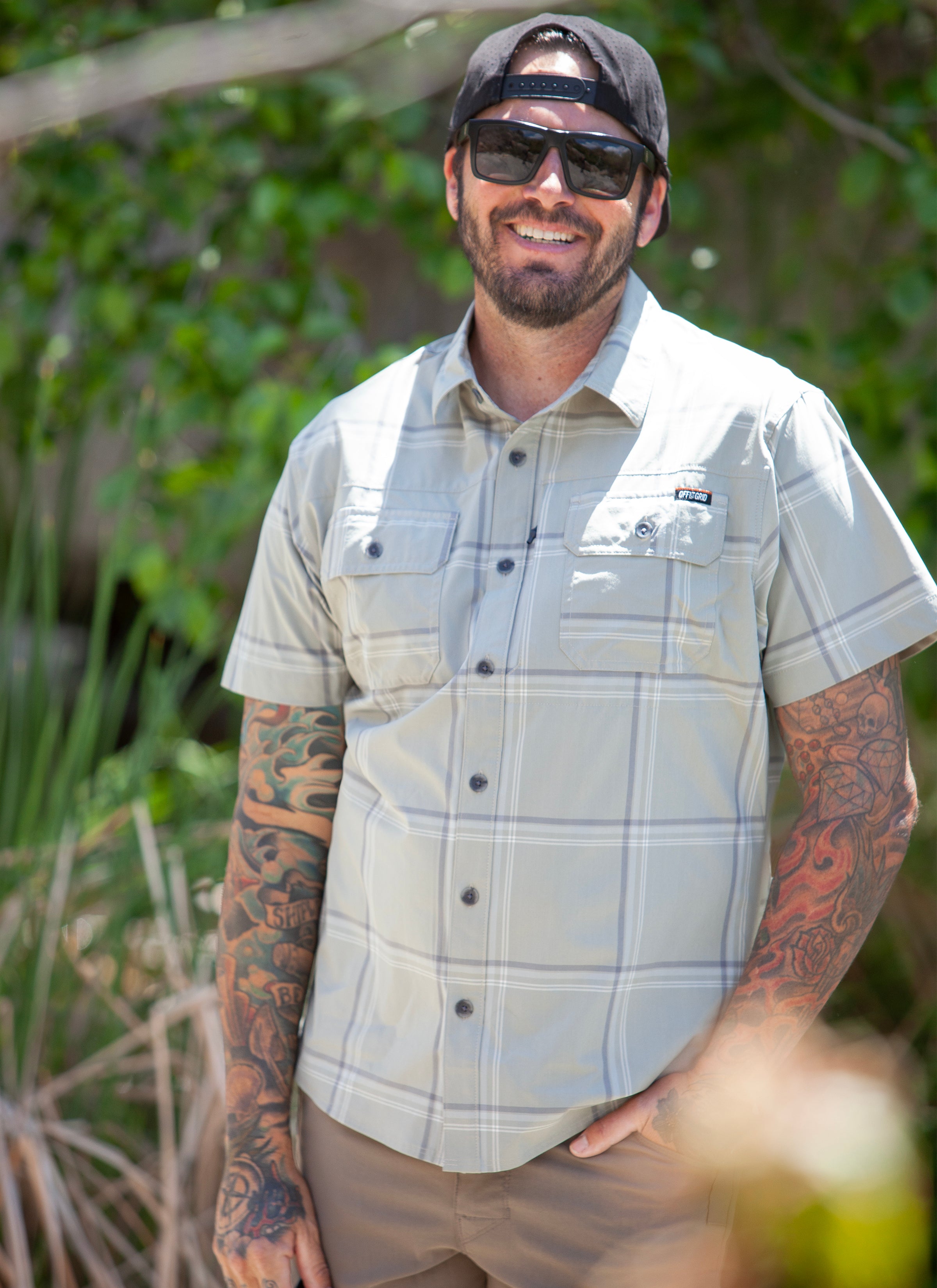 Jack Knife SS Shirt - Sage Green