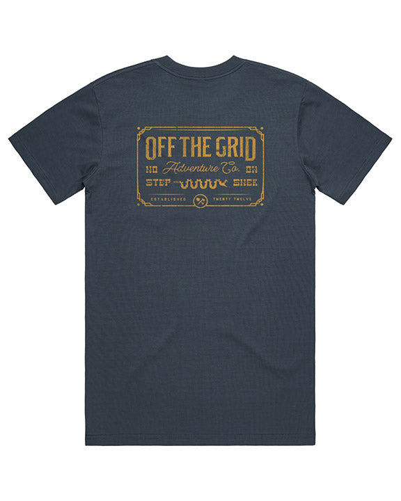 Tucson Tee - Petrol Blue