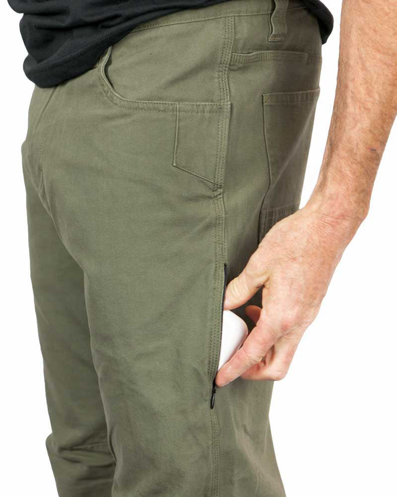 Trailblazer Taper Fit Pants - DK Olive
