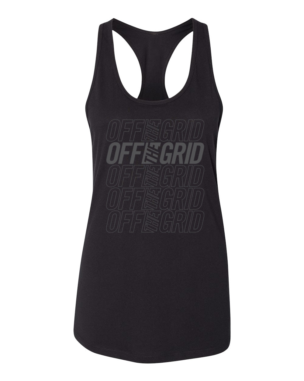 Layered Up Tank - Black