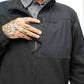 Bruin Fleece Zip Up - Black