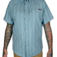 Daryll SS Shirt - Mid Blue