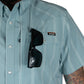 Daryll SS Shirt - Mid Blue