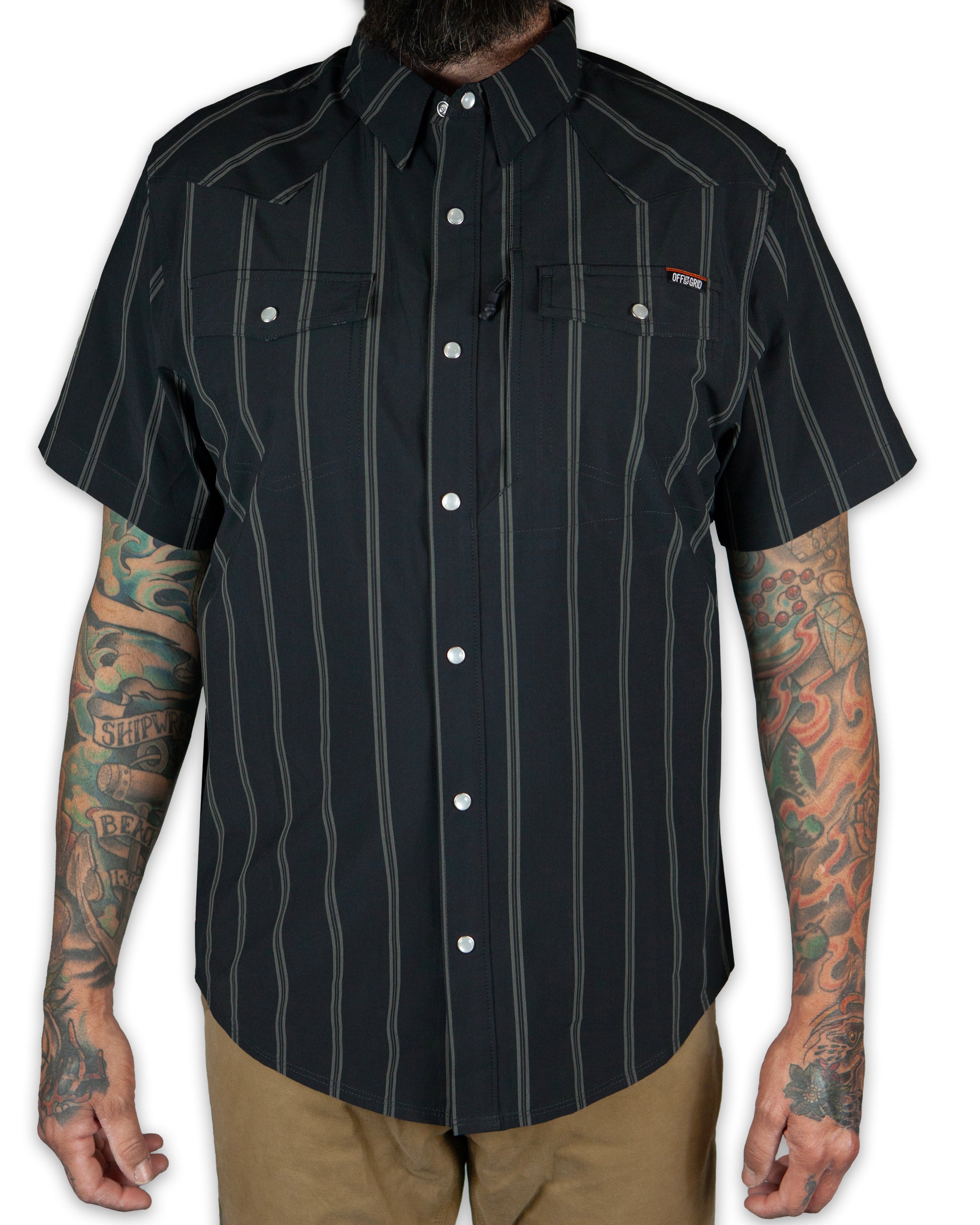 Daryll SS Shirt - Vintage Black