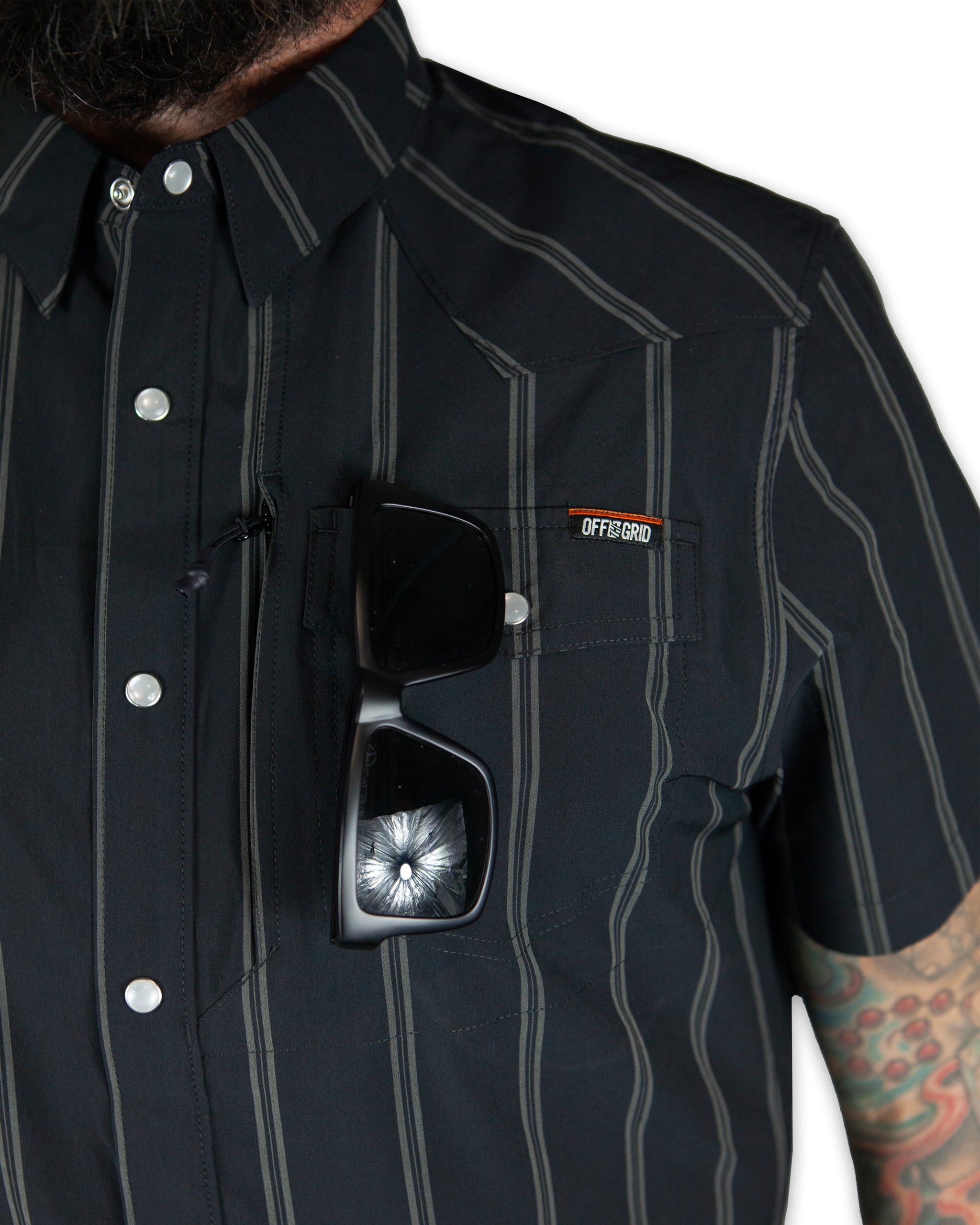 Daryll SS Shirt - Vintage Black
