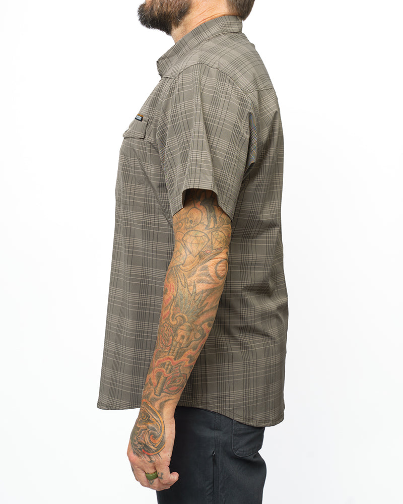 Deke SS Shirt - Beluga Brown