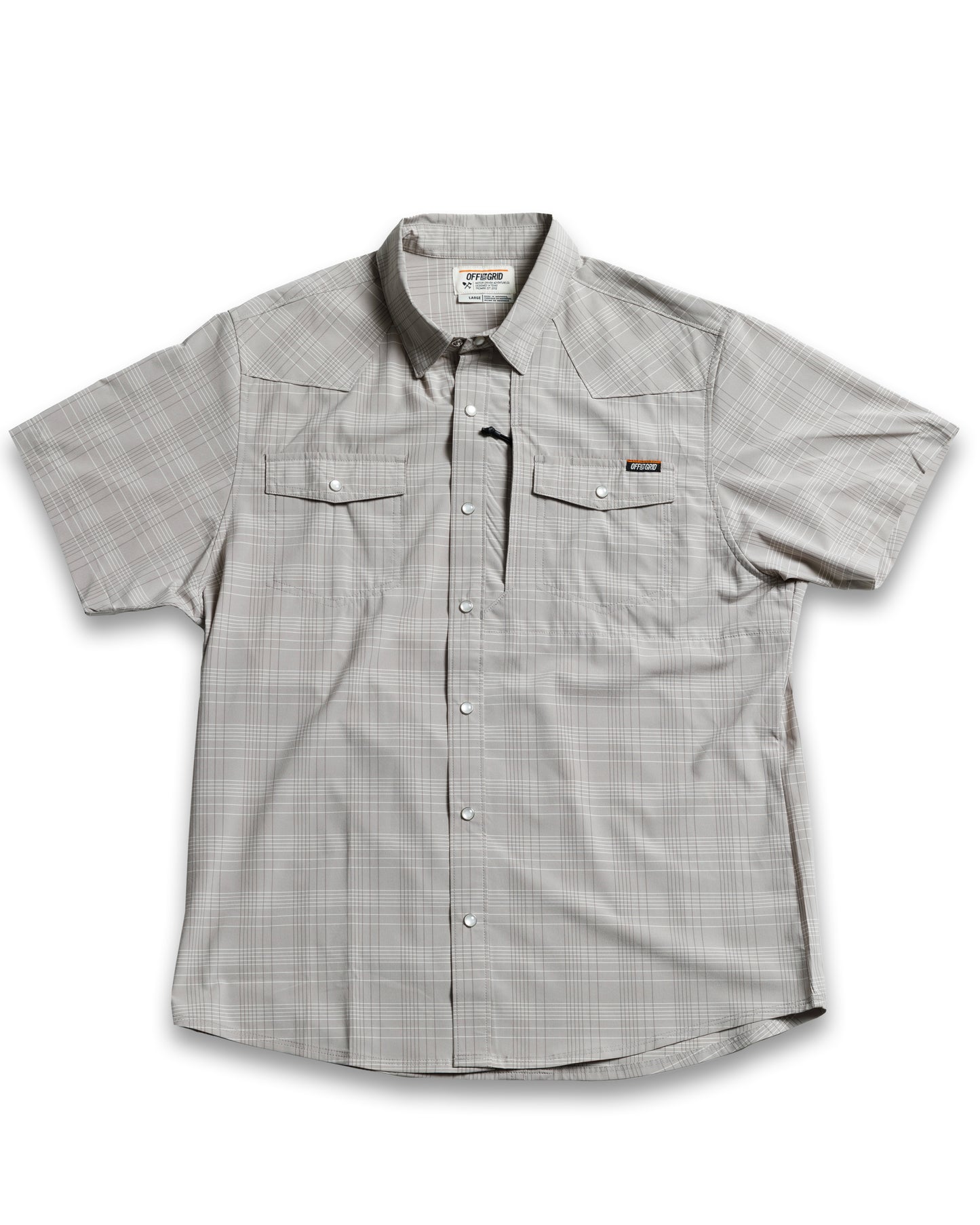 Deke SS Shirt - Storm Grey