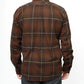 Destroyer Flannel - Burnt Brown