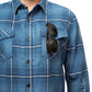 Destroyer Flannel - Pale Blue