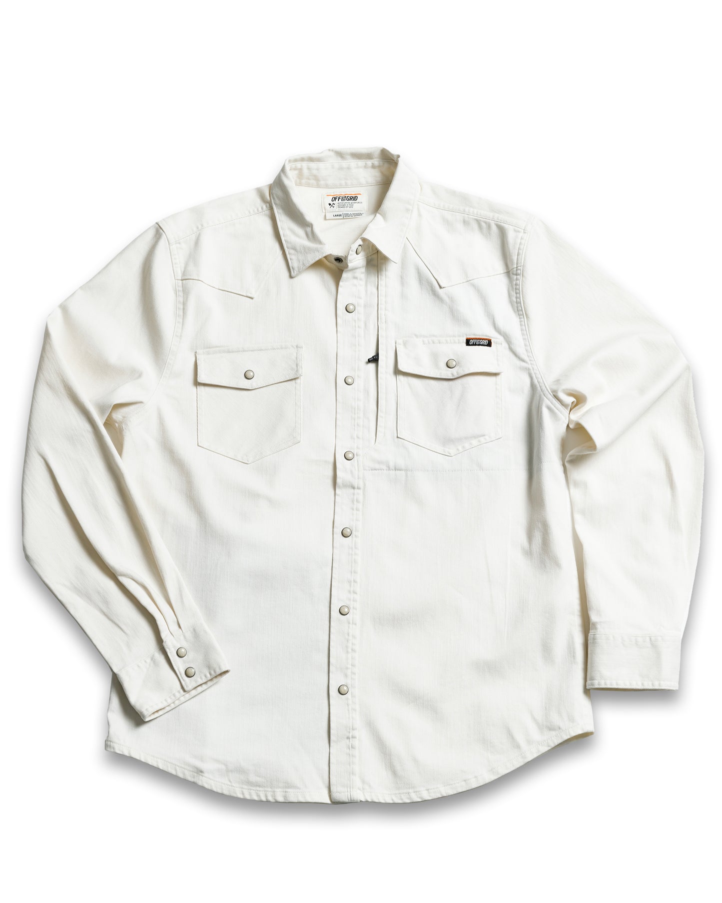 Earl Denim Shirt - Natural