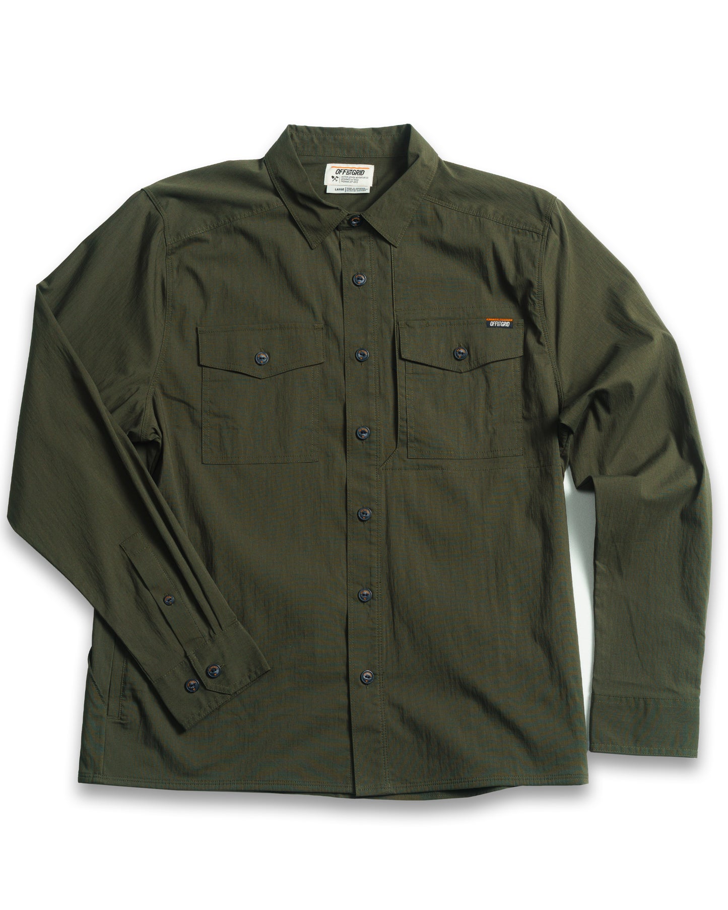 Echo Bravo LS Shirt - Army