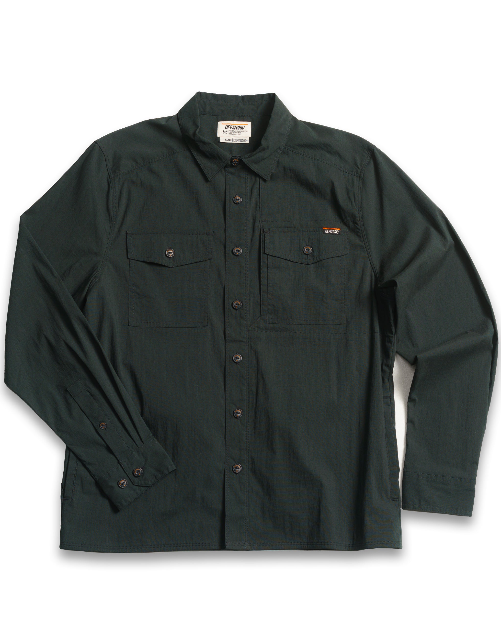 Echo Bravo LS Shirt - Vintage Black