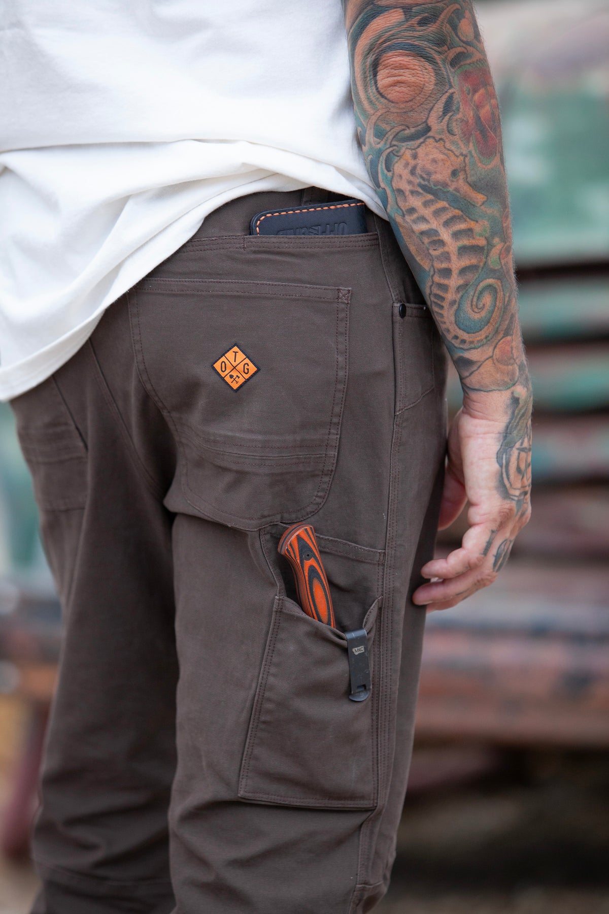 Trailblazer Taper Fit Pants DK BRN