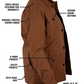 Heston Chore Coat - Black