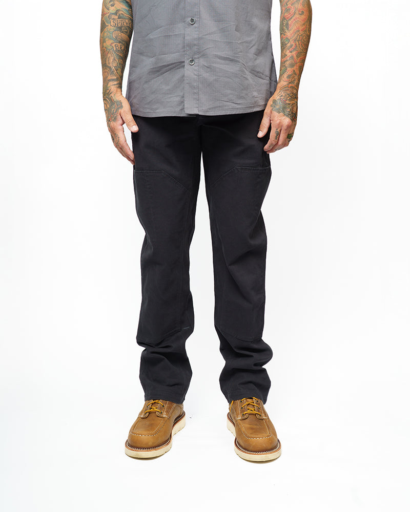 Hardened Double Knee Pant - Black
