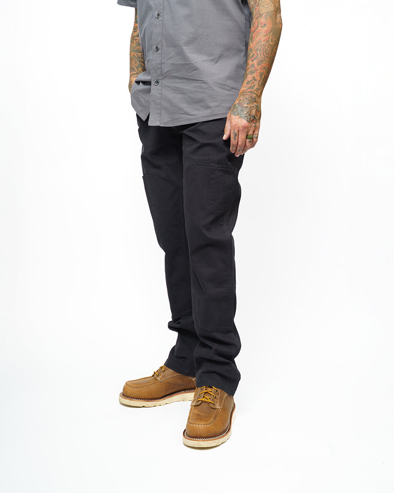 Hardened Double Knee Pant - Black
