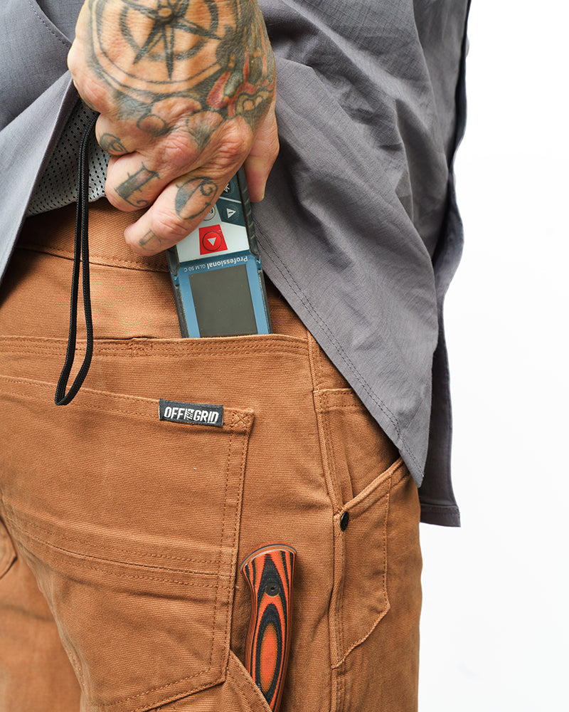 Hardened Double Knee Pant - Tobacco