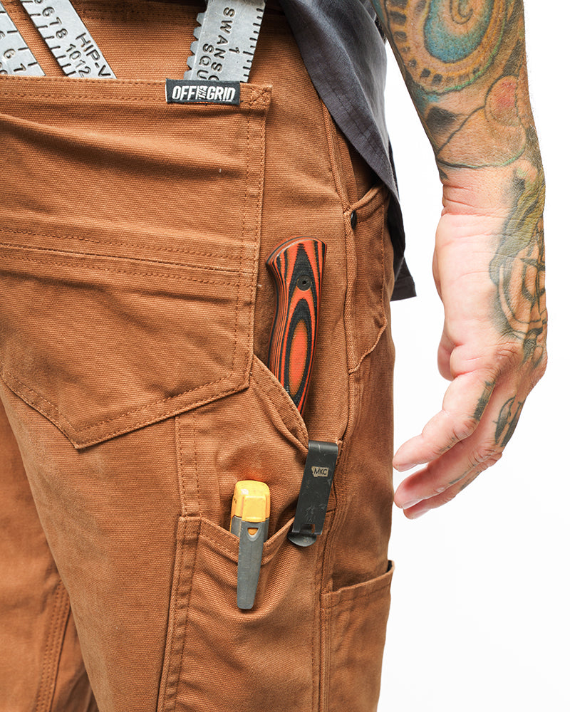 Hardened Double Knee Pant - Tobacco