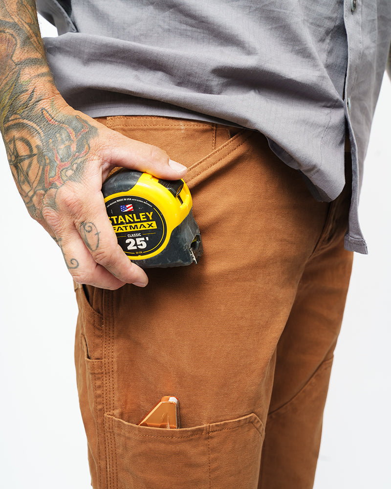 Hardened Double Knee Pant - Tobacco