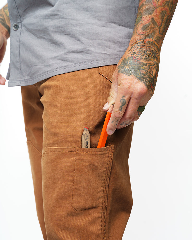 Hardened Double Knee Pant - Tobacco