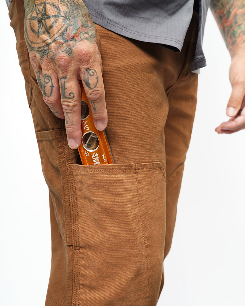 Hardened Double Knee Pant - Tobacco
