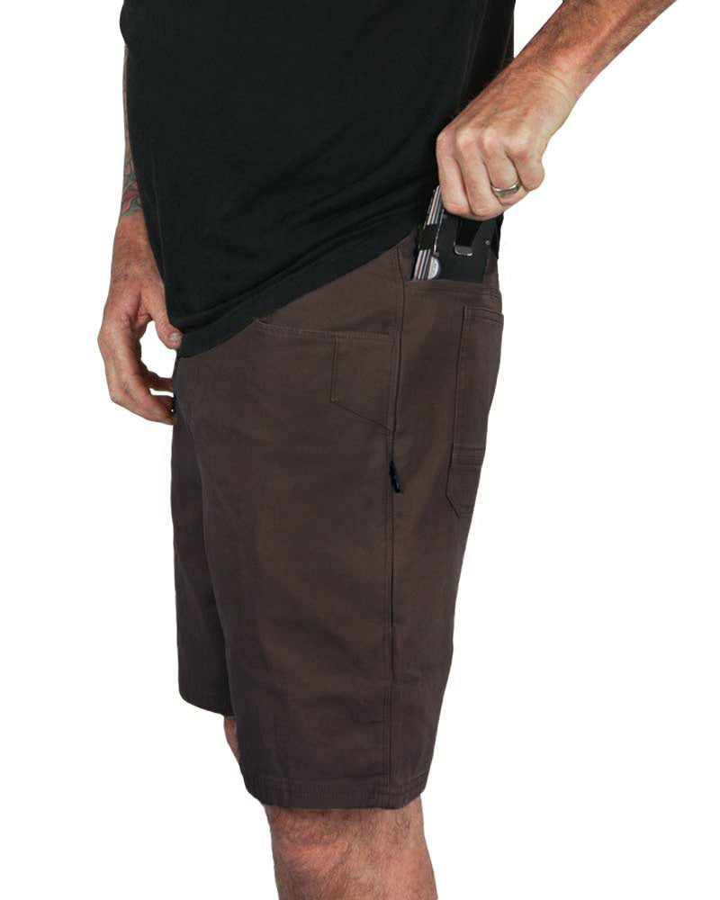 Havok Shorts 10" - Dark Brown