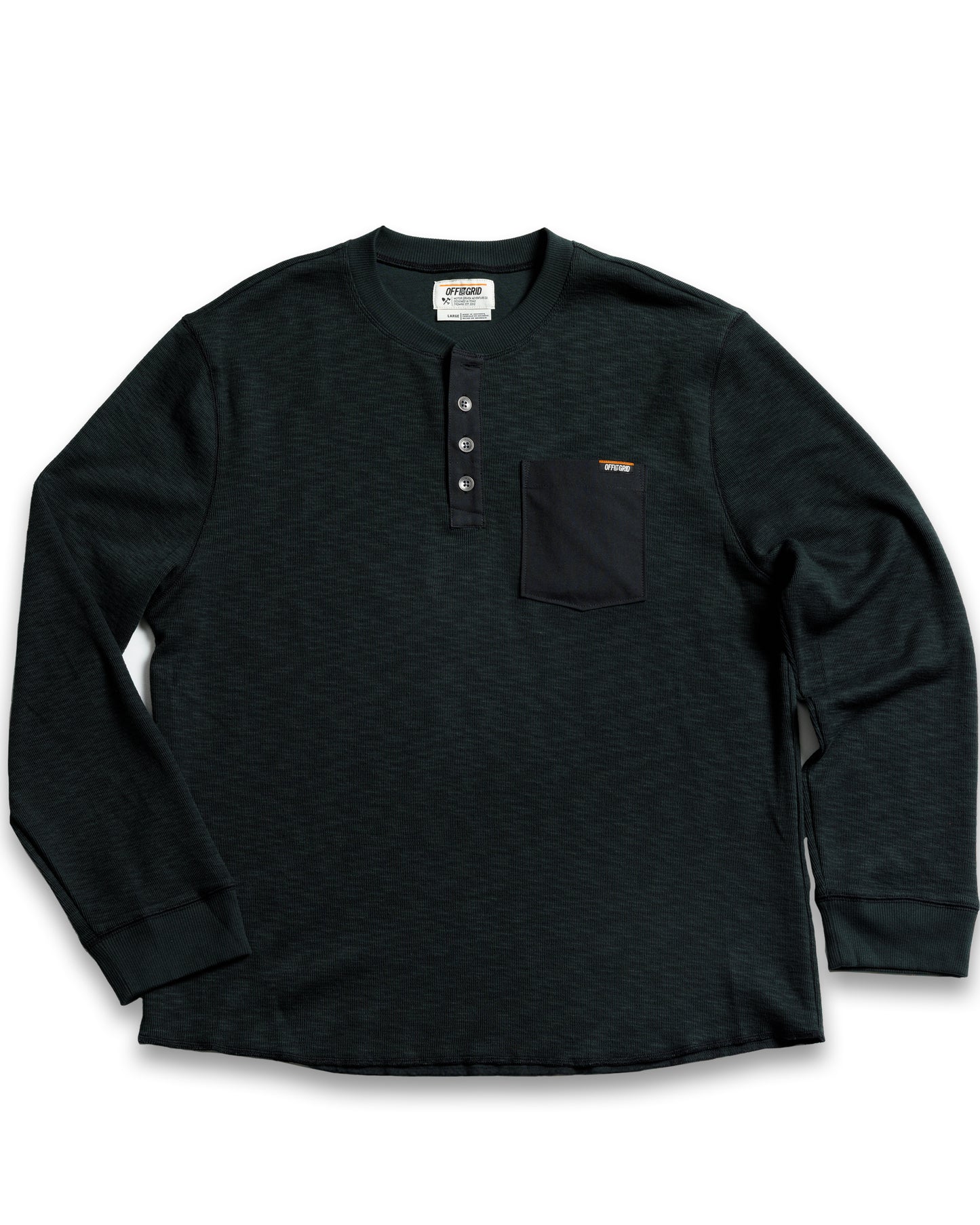 Draper Henley - Vintage Black