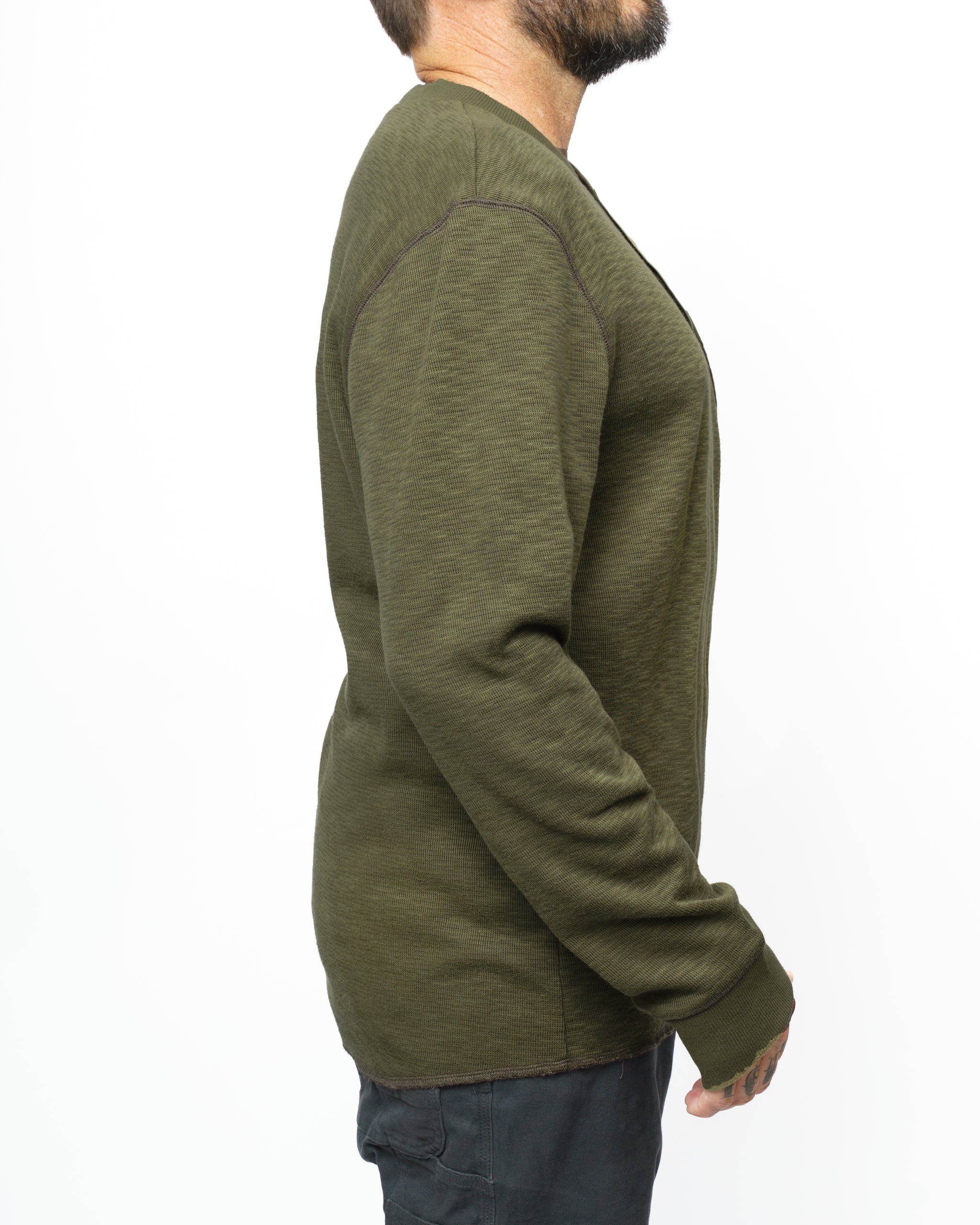 Draper Henley - Dark Olive