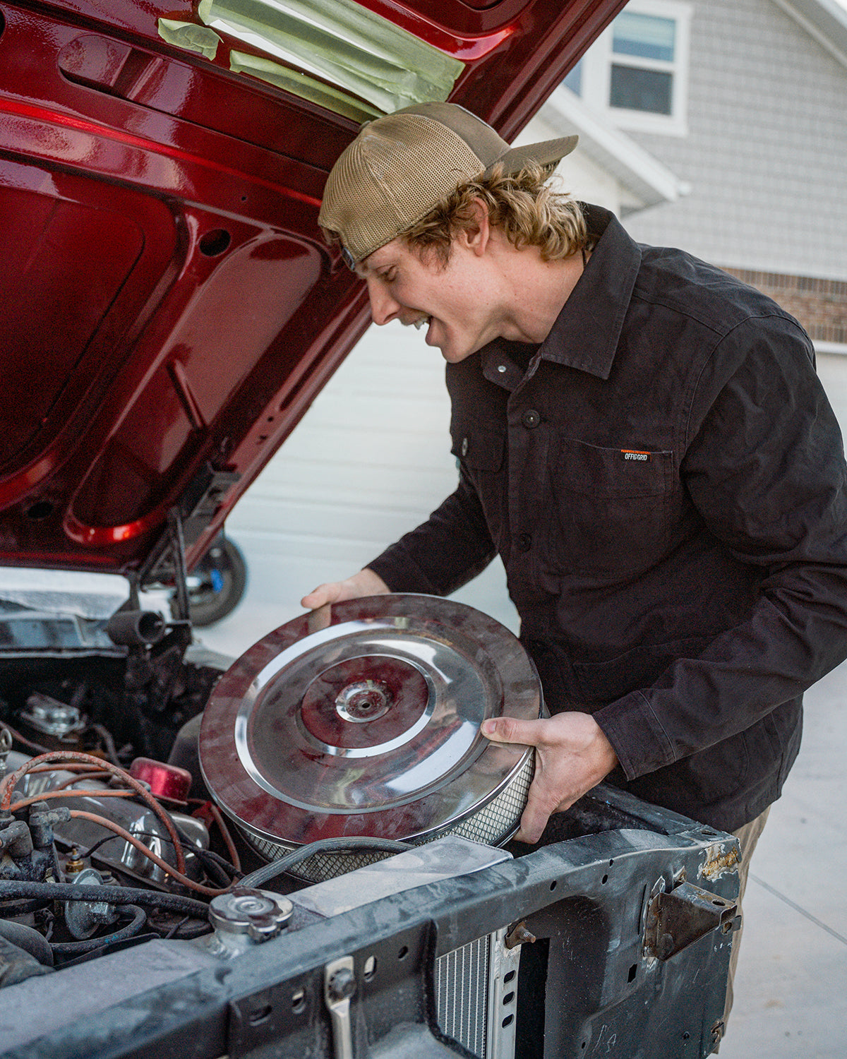 Heston Chore Coat - Black