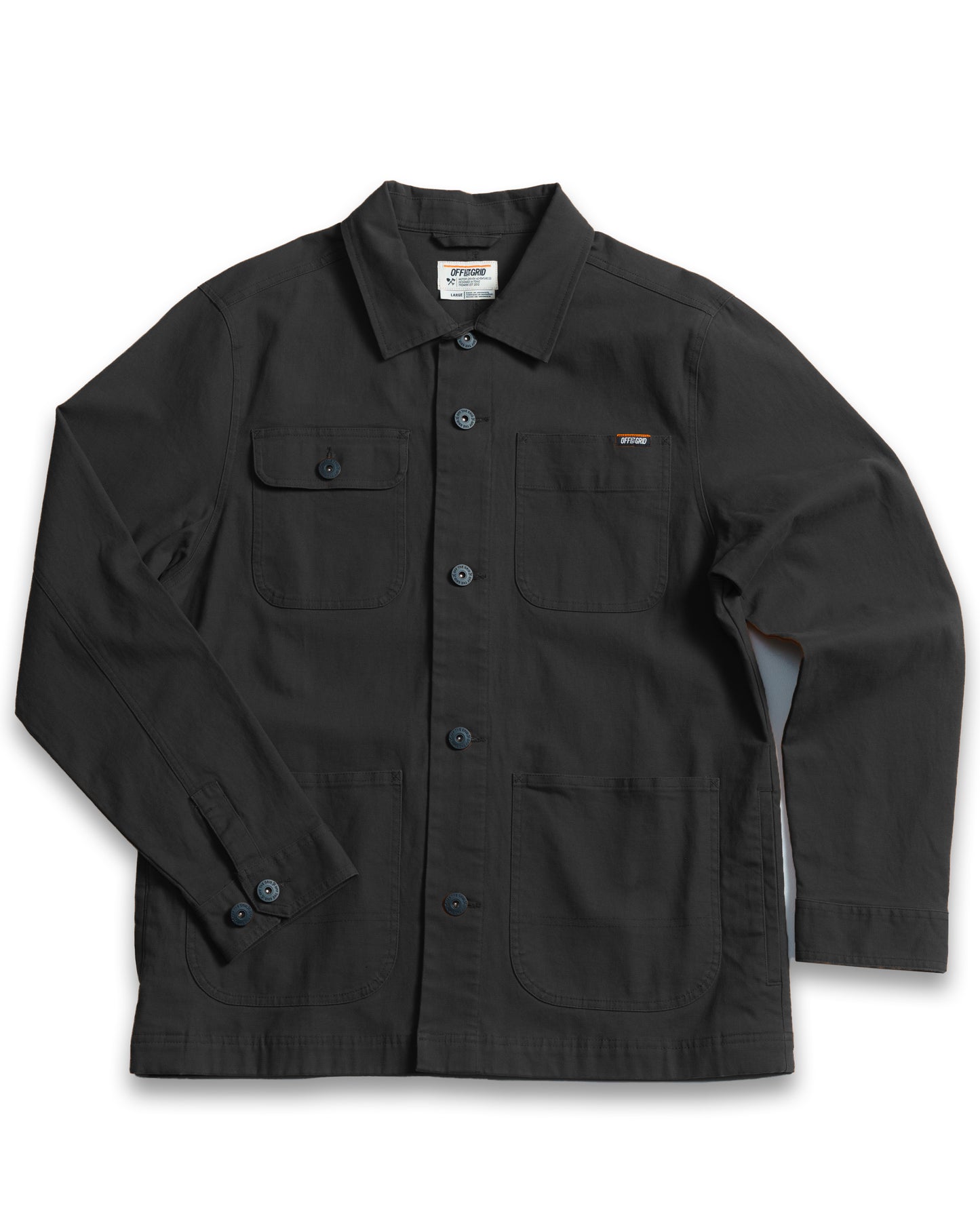 Heston Chore Coat - Black