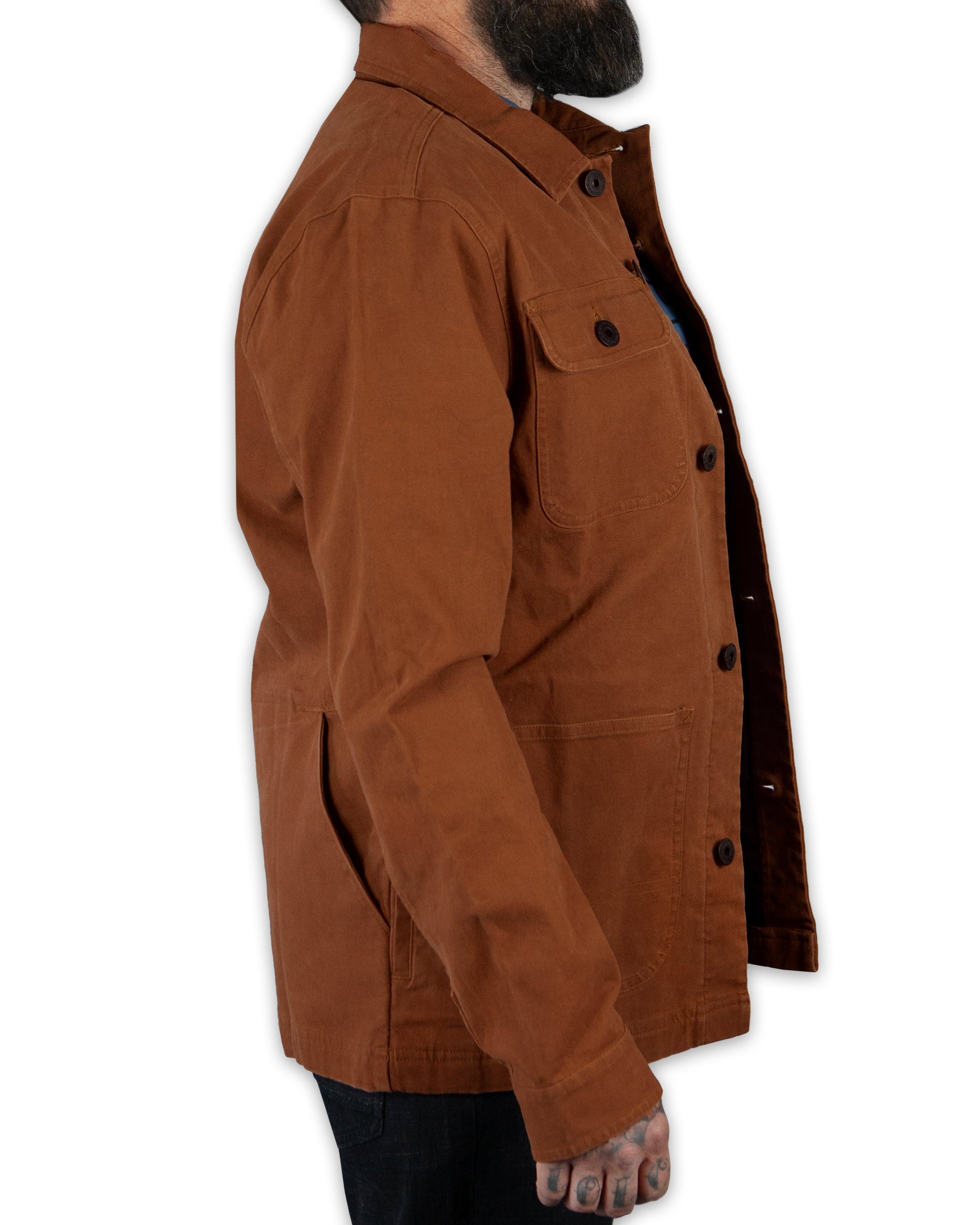 PRE-ORDER Heston Chore Coat - Tobacco