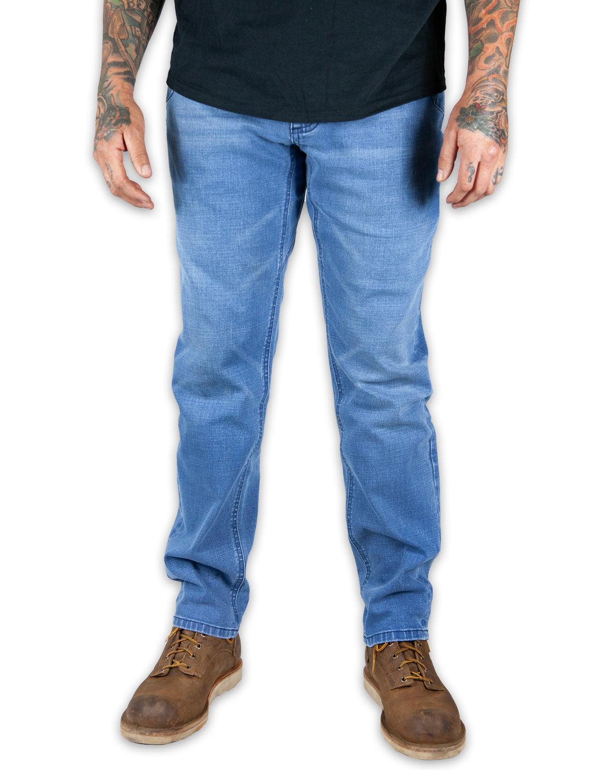 Hideout Denim Taper Fit Pants Vintage Wash