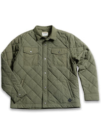 Ignite Quilted Jacket - Dark Olive
