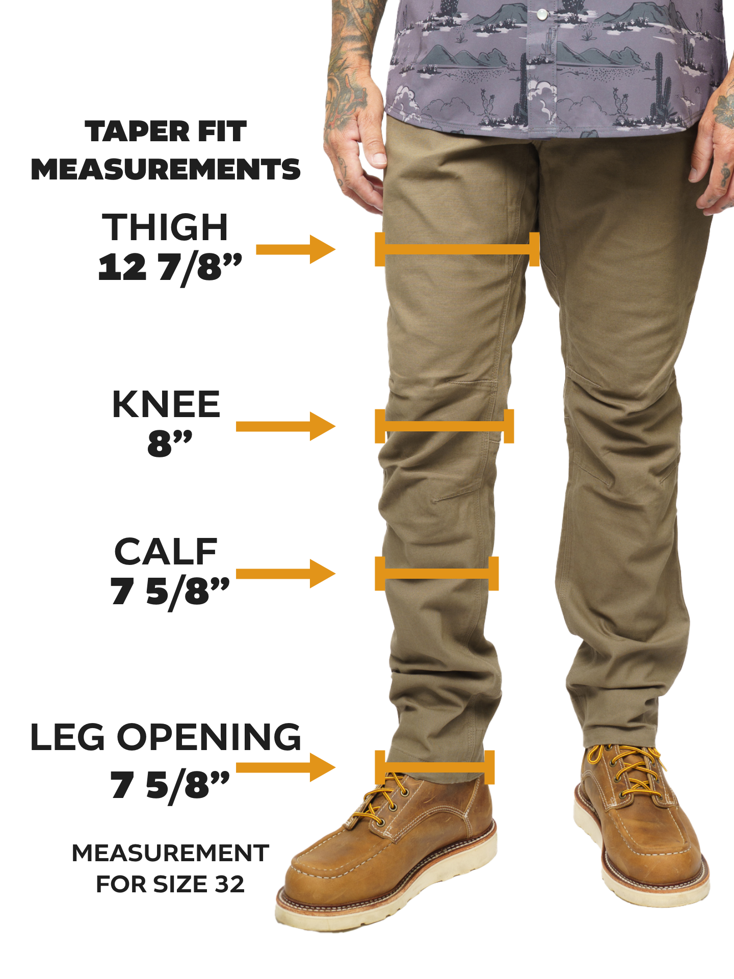 Tapered Fit Pants