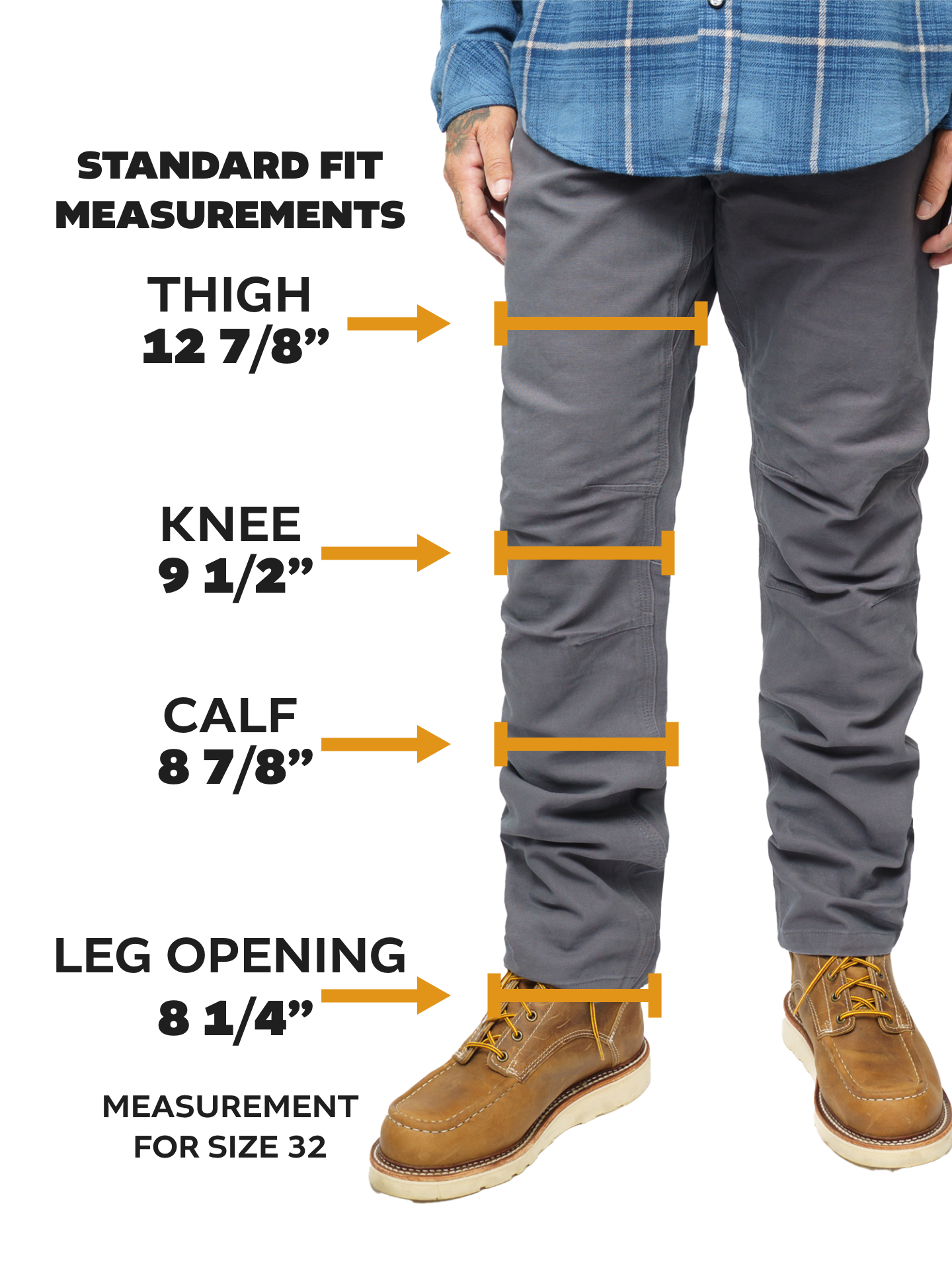 Standard Fit Pants
