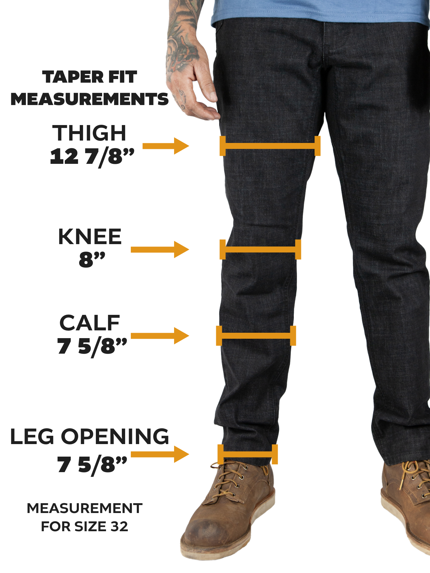 Hideout Denim - Taper Fit