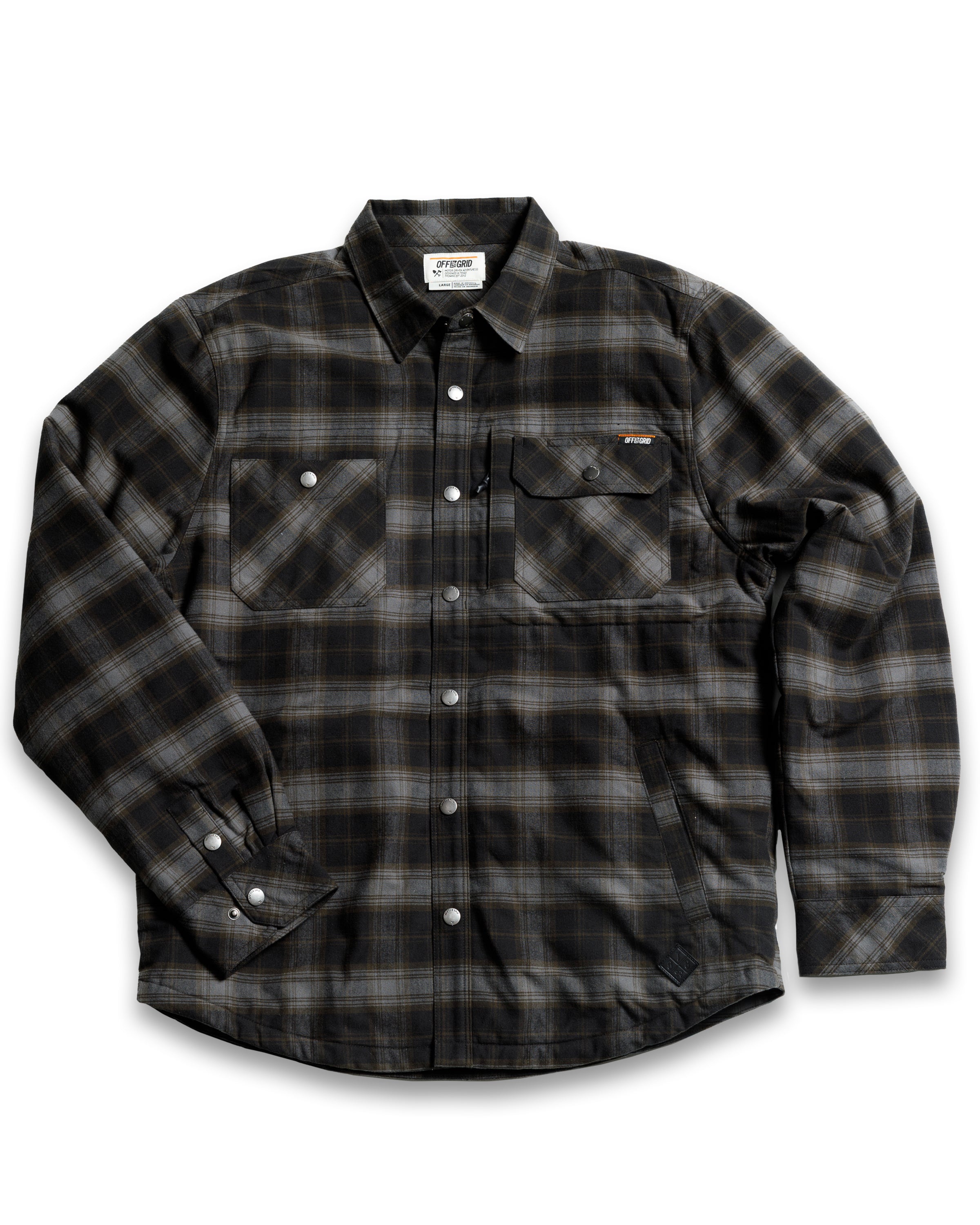 Ironside Flannel - Black