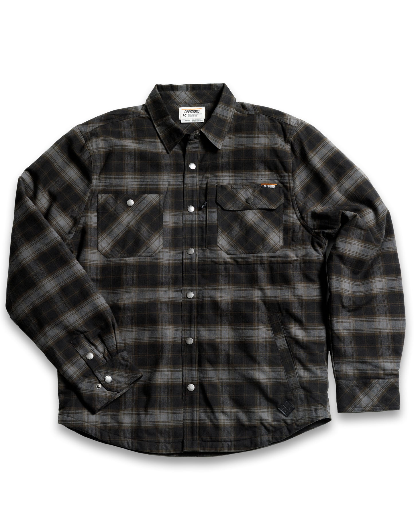 Ironside Flannel - Black