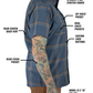 Jack Knife SS Shirt - Dk Gray Blue