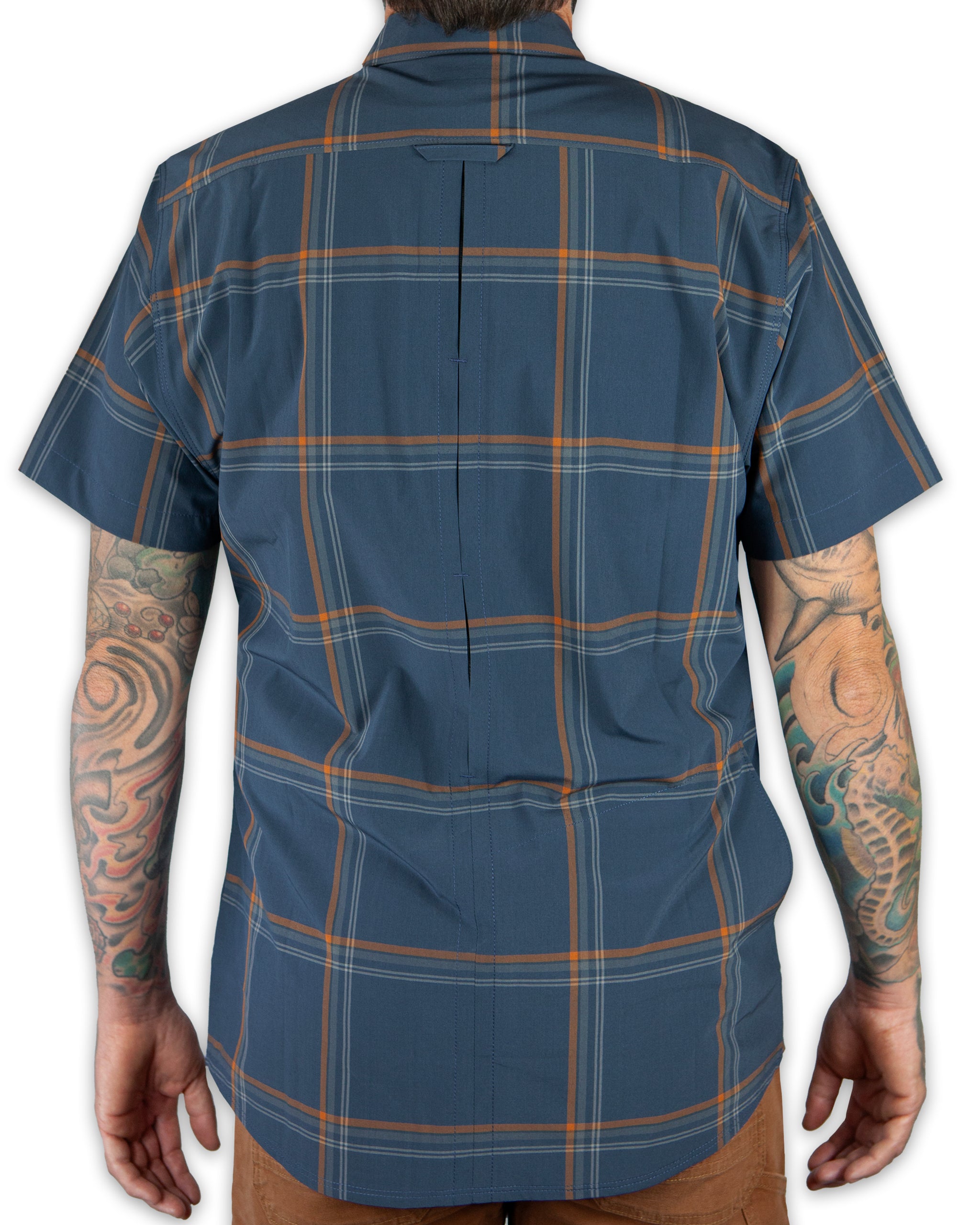 Jack Knife SS Shirt - Dk Gray Blue