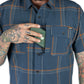 Jack Knife SS Shirt - Dk Gray Blue