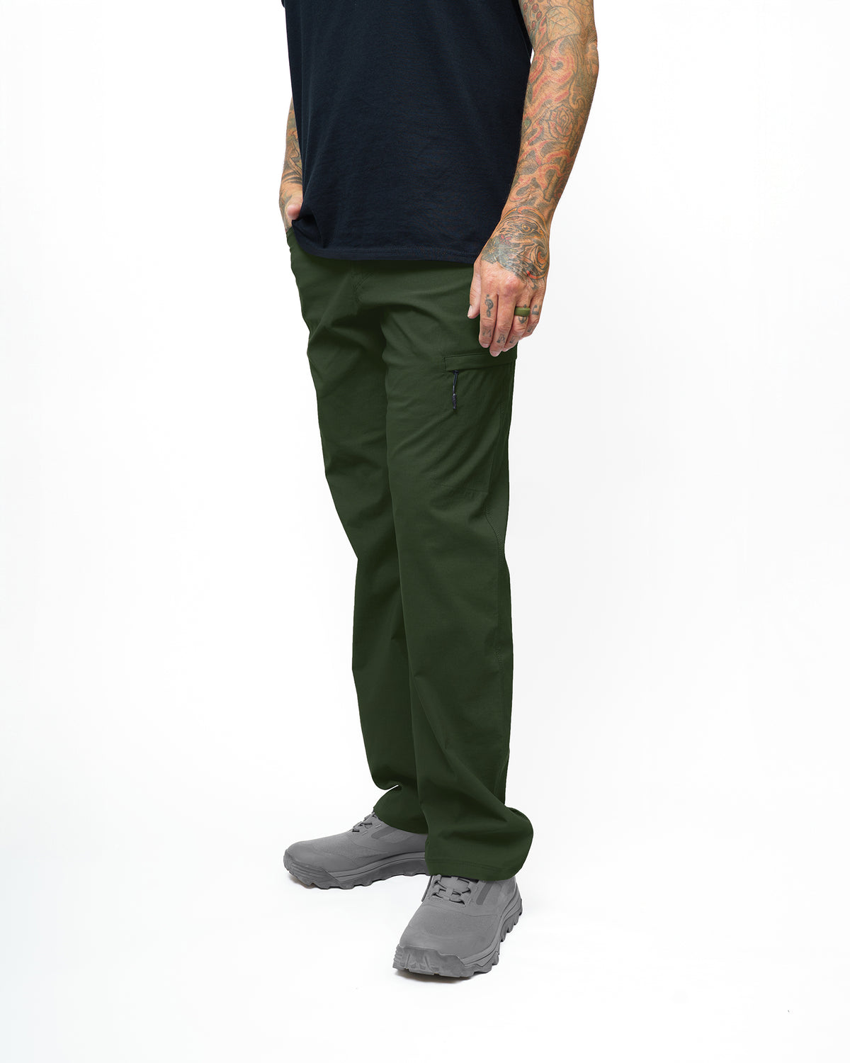 Lancer Standard Fit Pant Dk Army