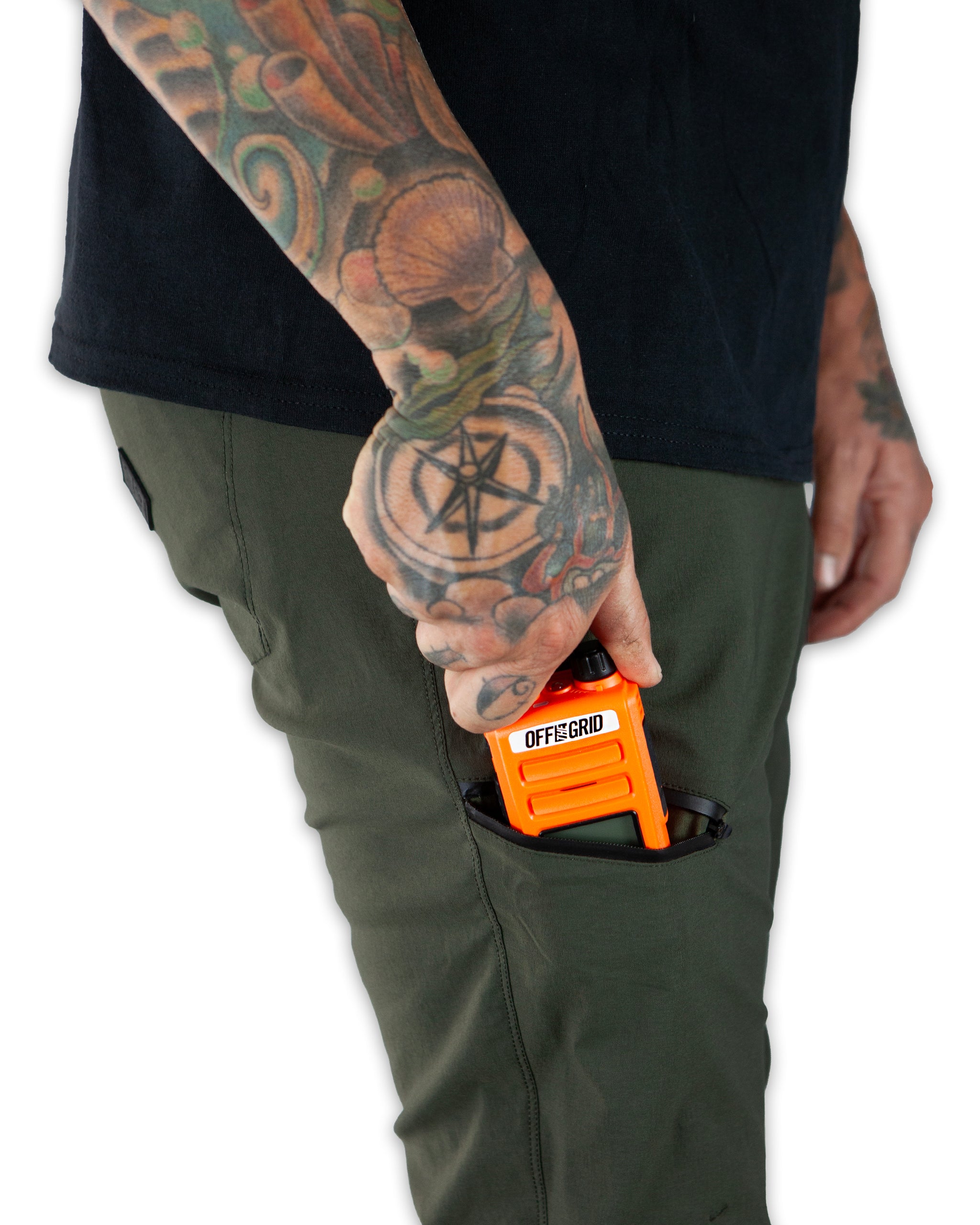 Lancer Standard Fit Pant - Dk Army