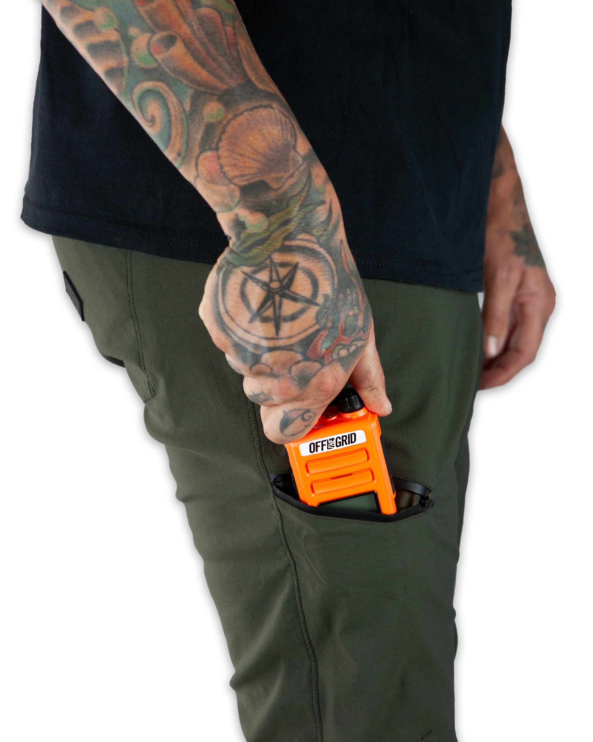 Lancer Taper Fit Pant - Dk Army