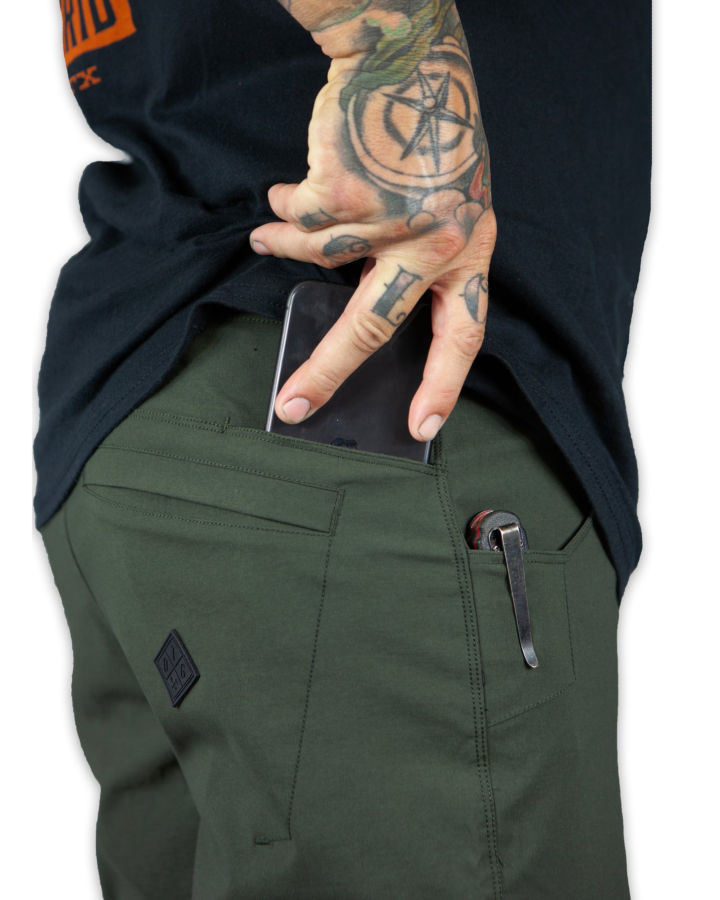 Lancer Taper Fit Pant - Dk Army