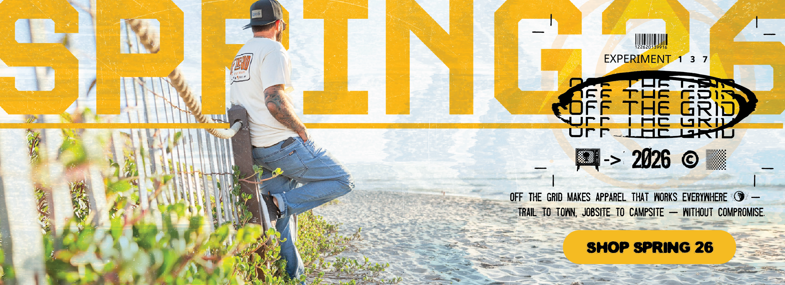 Off The Grid Surplus outdoor adventure and workwear collection