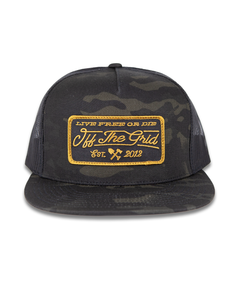 Stamped Snapback Hat