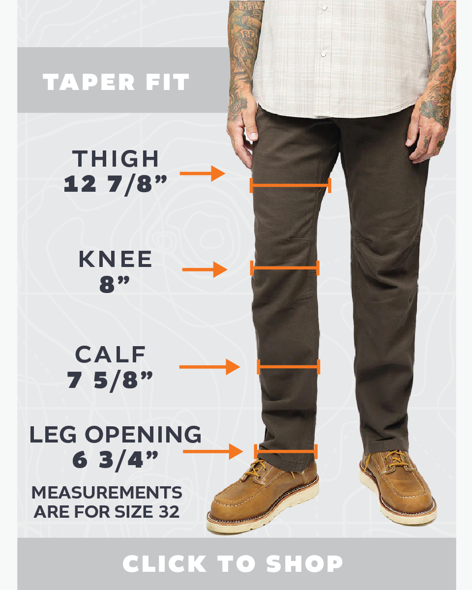 Tapered Fit Pants