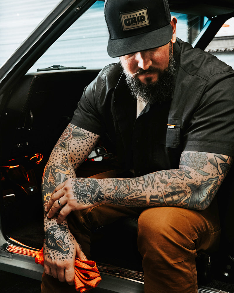 Thunderbolt SS Shirt - Vintage Black