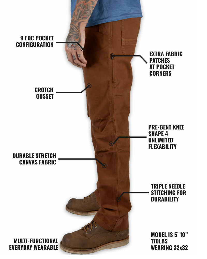 Trailblazer Standard Fit Pants - Tobacco